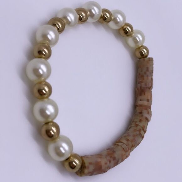 NWT Wool + Pepper Co. Beaded Bracelet - Picture 3 of 6